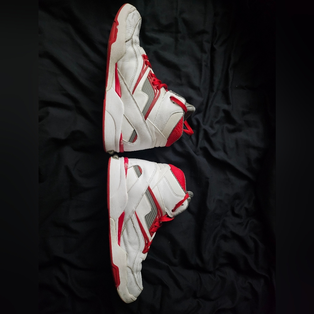 Reebok The Pump Sneakers with Red Accents - Picture 2 of 8